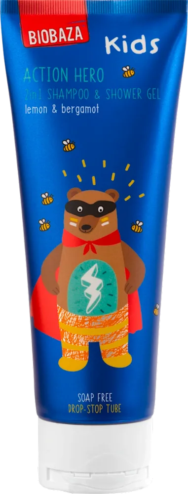 Biobaza Kids 2u1 šamp/gel A.Hero 250 ml