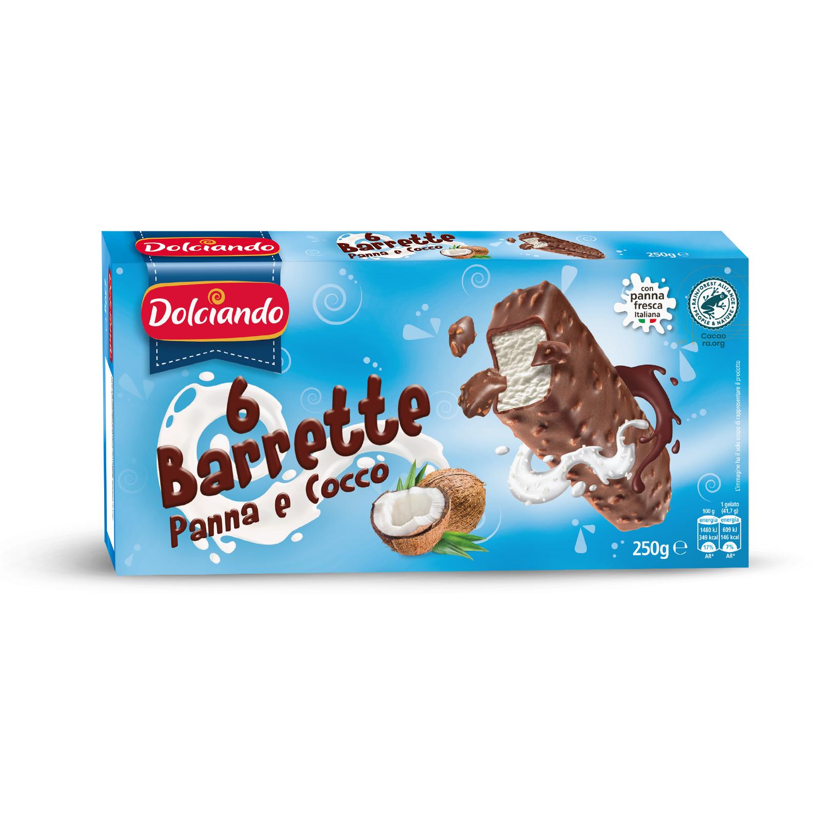 PLOČICE ŠLAG KOKOS 6KOM 250g