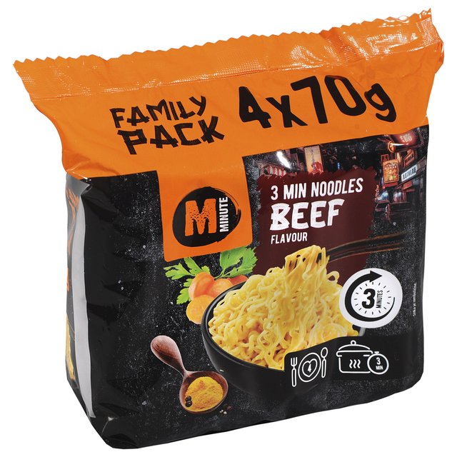 JUHA GOV NOODLES MINUTE 4X70g
