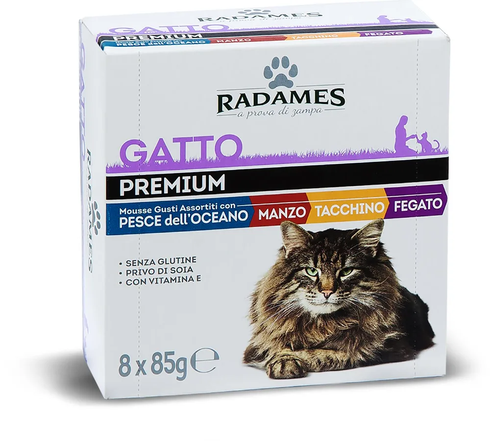 MOUSSE ZA MAČKE PREMIUM 8x85g 680g