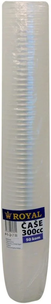 Čaša PVC prozirna