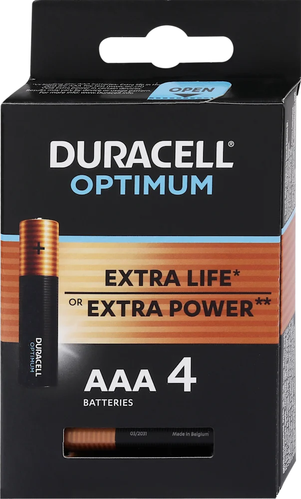 Duracell Optimum AAA