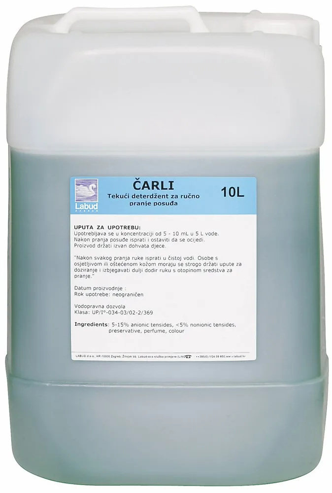 10L ČARLI DETERDŽENT ZA SUĐE