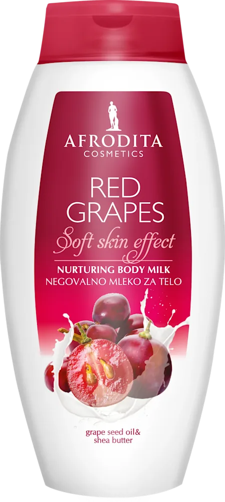 Afrodita Mlijeko za tijelo crveno grožđe