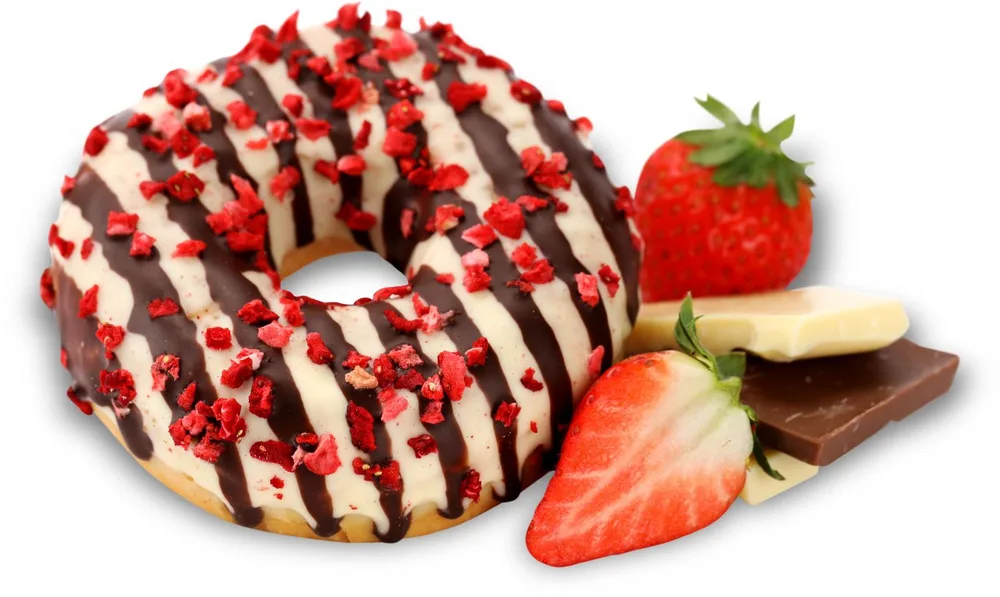 DONUT JAGODA 73g PUNJENI