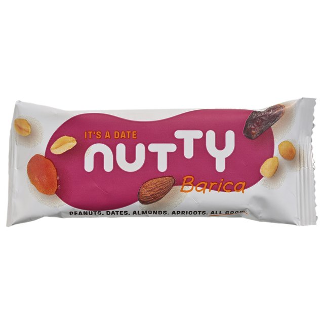 Nutty Pločica Kikiriki Badem Datulja Marelica 50g