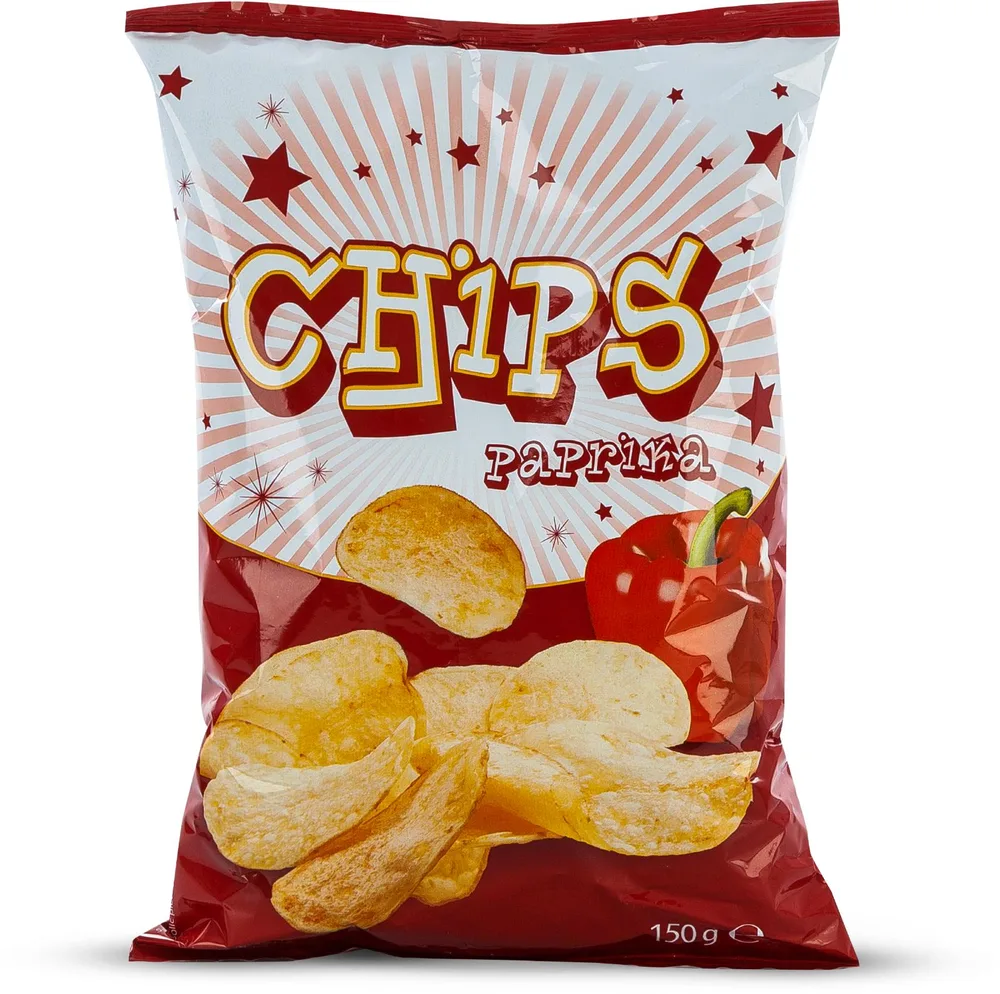 ČIPS PAPRIKA 150g