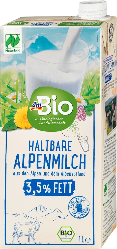 dmBio trajno mlijeko 3,5% m.m. 1 l