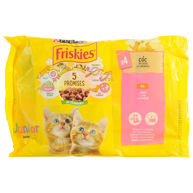Hrana za mačke Friskies Junior Piletina