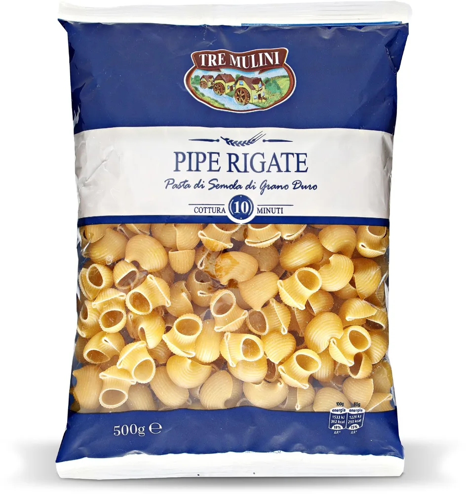 TJESTENINA PIPE RIGATE 500g