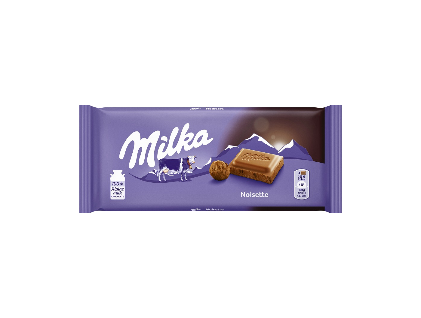Čokolada Milka Noisette