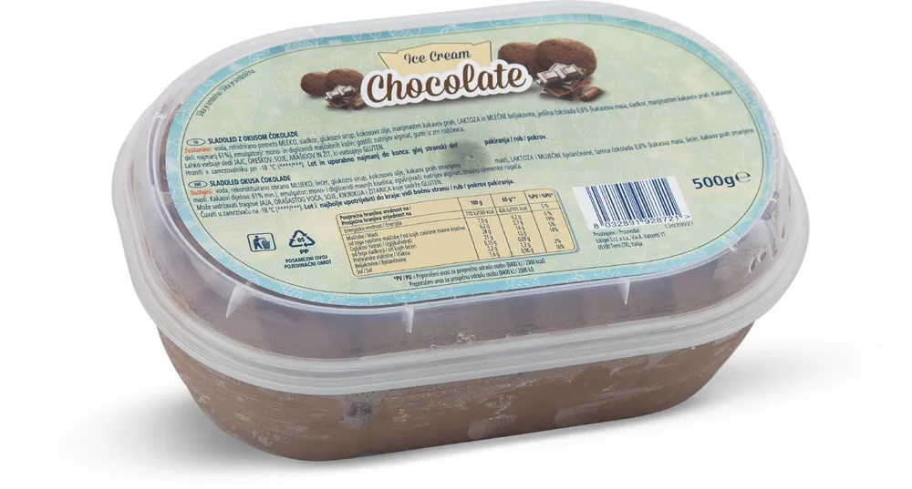 SLADOLED ČOKOLADA 500g