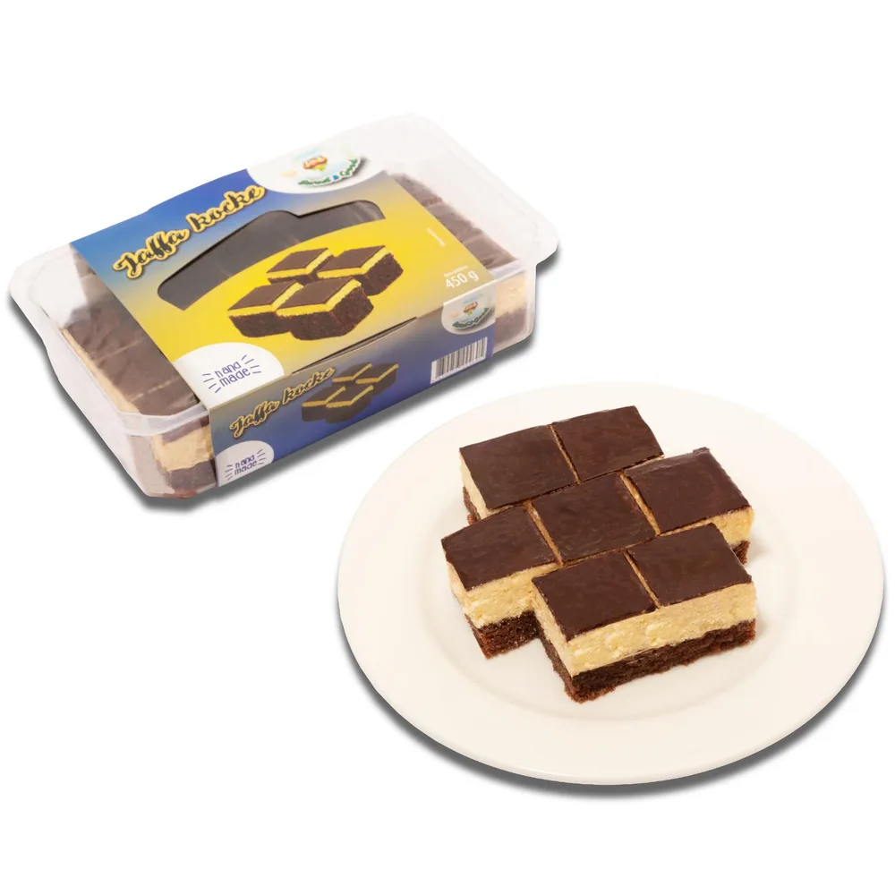 KOLAČ JAFFA KOCKE 450g S&G