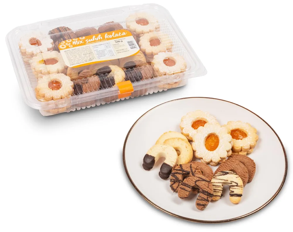 MIX DOMAĆIH SUHIH KOLAČA 500g