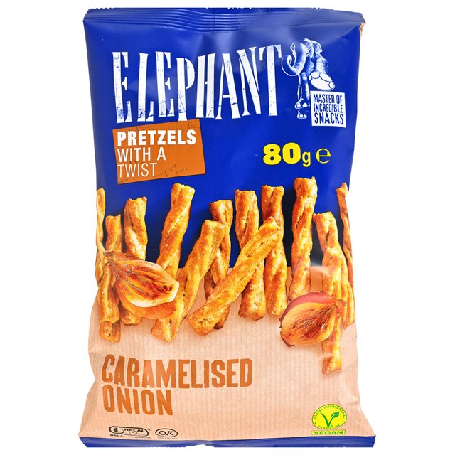 KREKER TWIST KARAMEL LUK 80 g ELEPH
