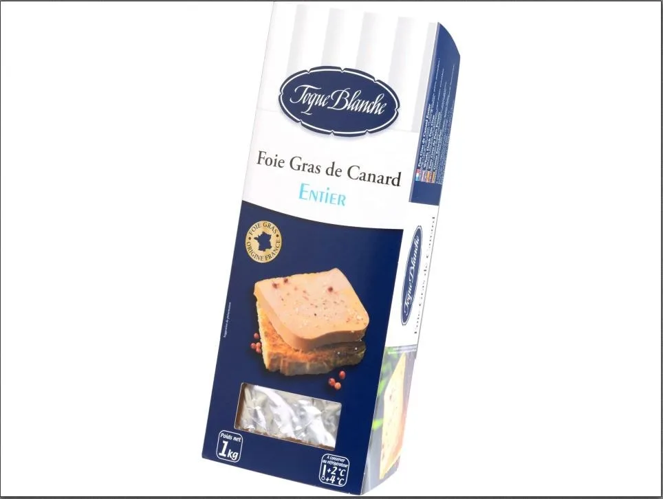 1KG FOIE GRAS OD CIJELE PATKE