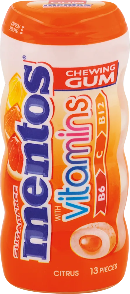 B_Mentos Žvakaće gume Vitamins 26g