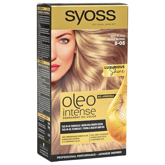 Syoss Oleo boja za kosu 8-05 bež plava