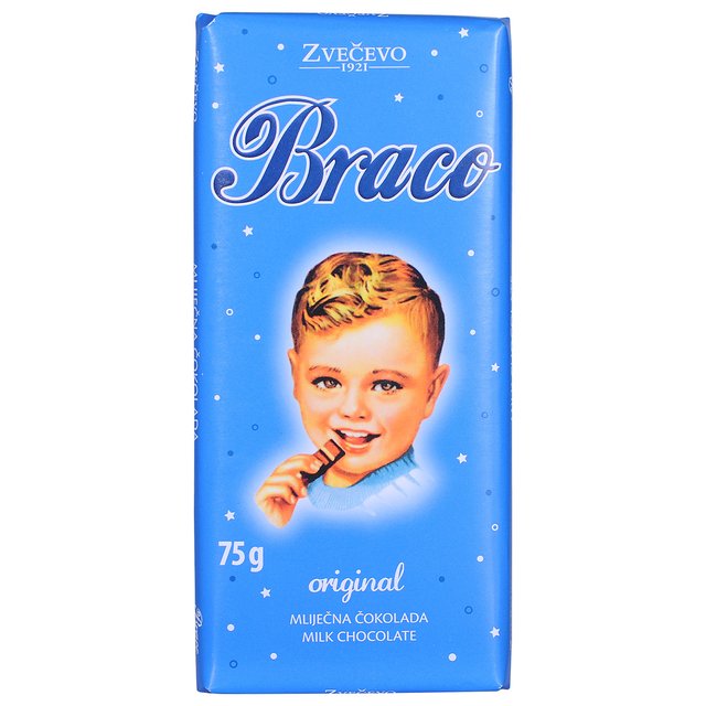 Čokolada Braco mliječna