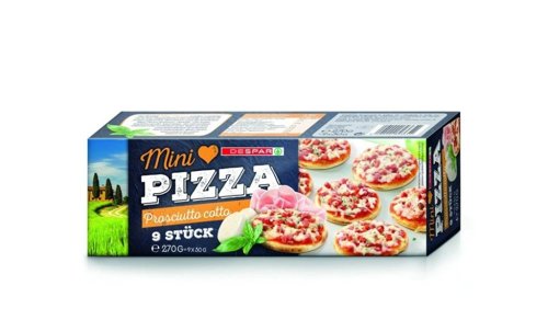 PIZZA MINI ŠUNKA DESPAR 9x30 g