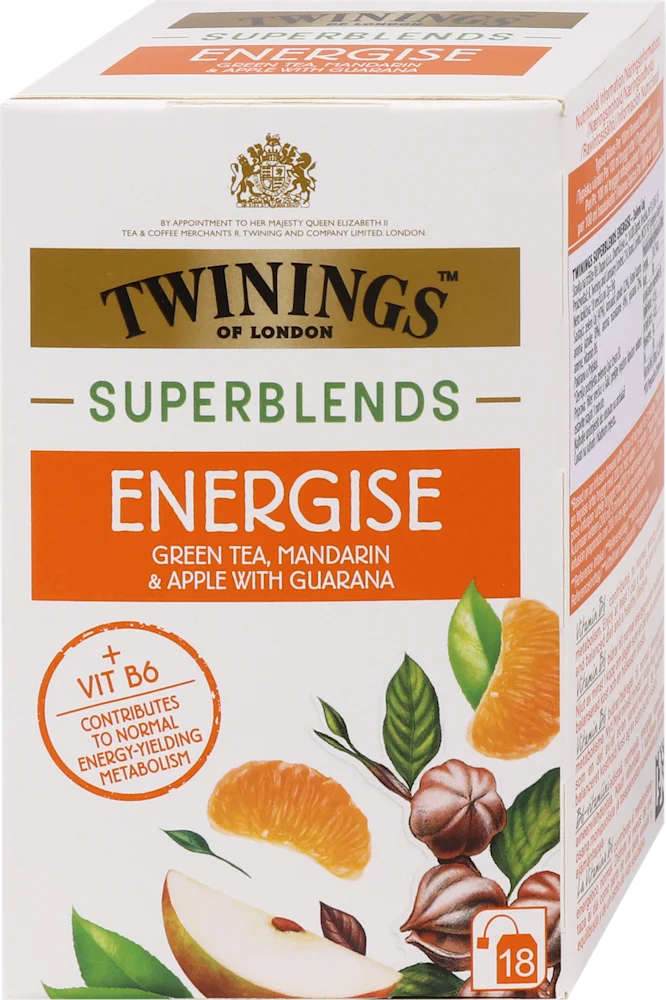ČAJ ENERGISE 36 g TW  ININGS