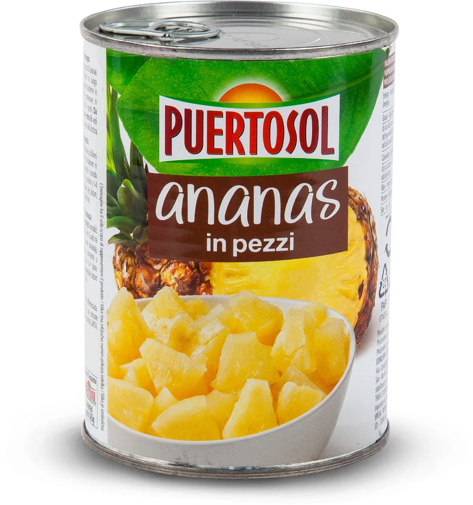 KOMPOT ANANAS KOMADIĆI 565g/340g