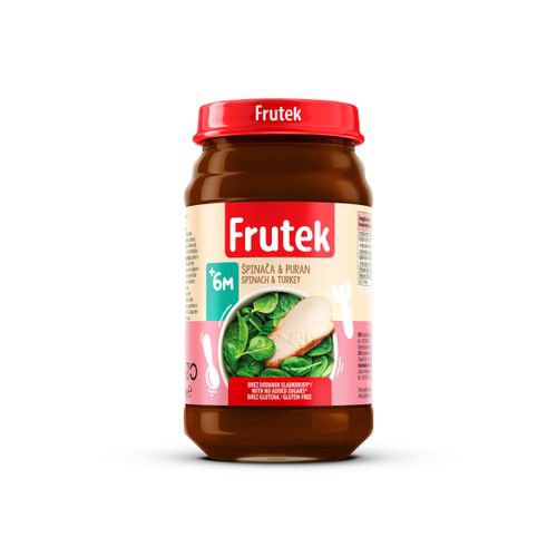 Kašica Frutek Špinat Puretina