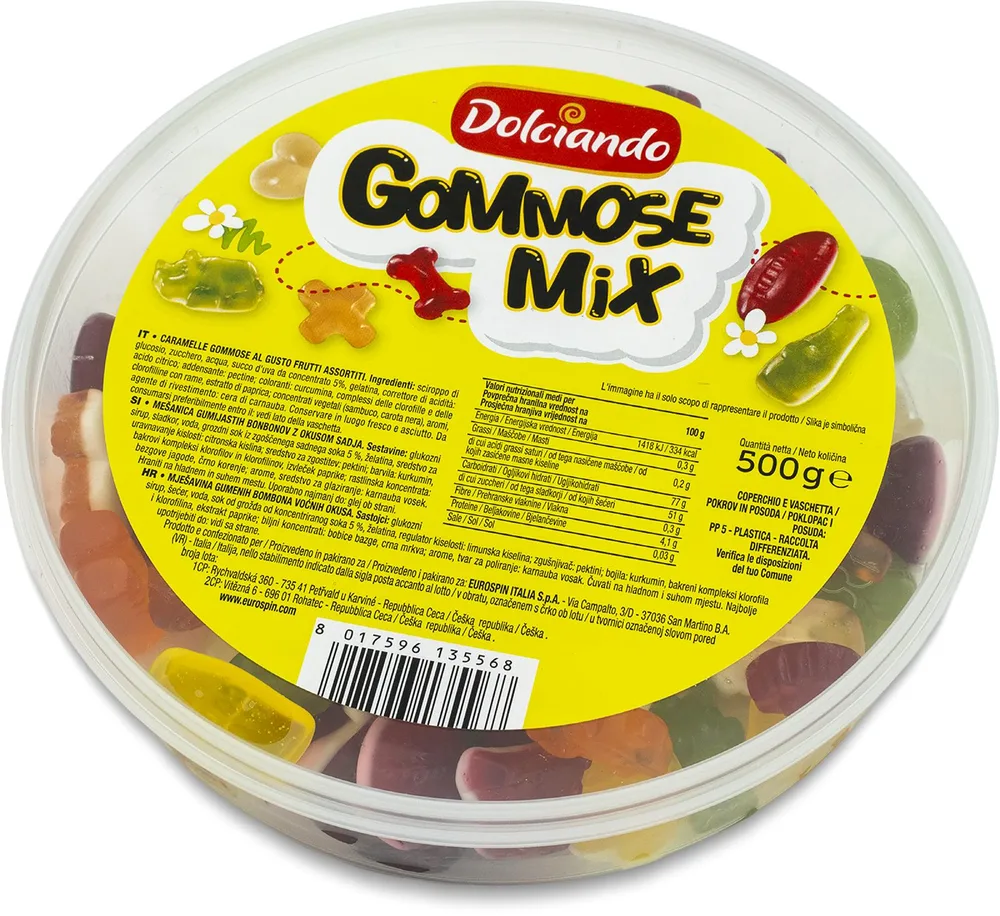 GUMENI BOMBONI MIX 500g