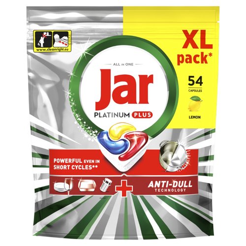 DET JAR PLATINUM PLUS LEMON 54 TAB