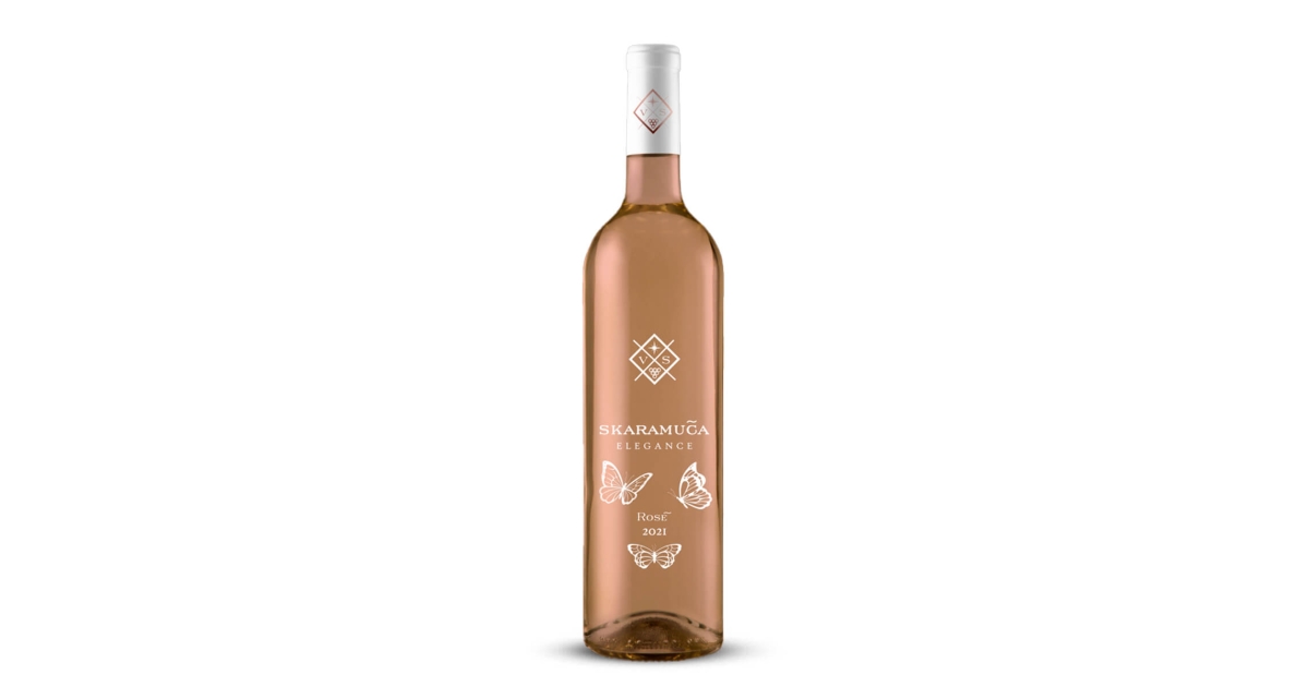 0,75L SKARAMUČA VINO ROSE ELE.