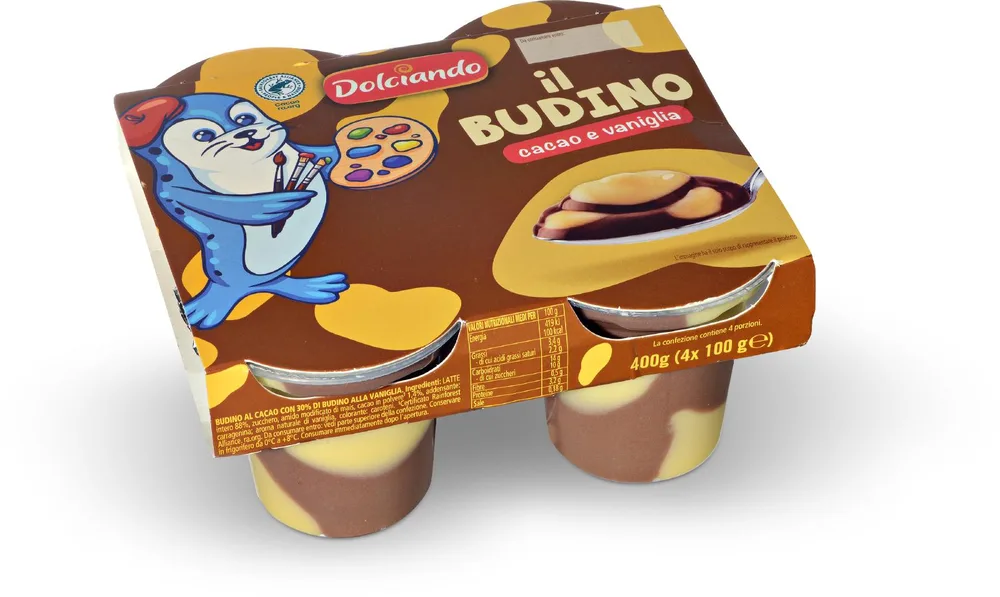 PUDING ČOKOLADA/VANILIJA 4X100g