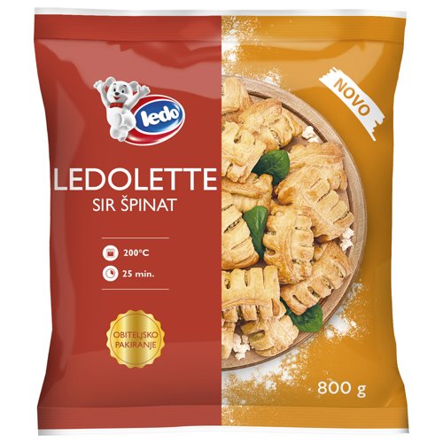 Ledo Ledolette Sir Špinat
