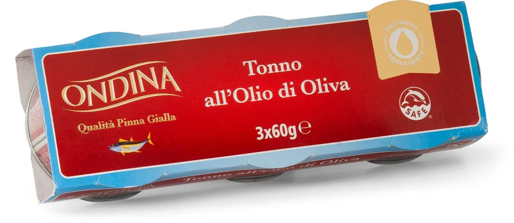 TUNA ŽUTOPERAJNA U MASLI.ULJU 3*60g