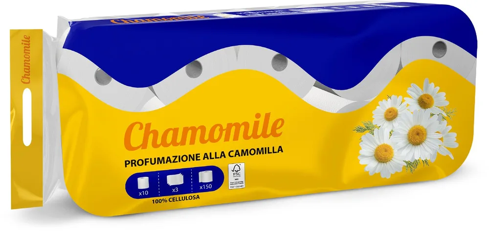 TOALETNI PAPIR KAMIL.3S,150L,10R