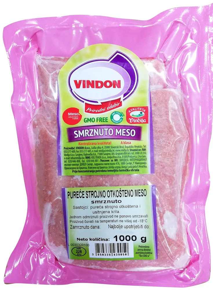 1KG VINDON PUR. USITNJENO MESO