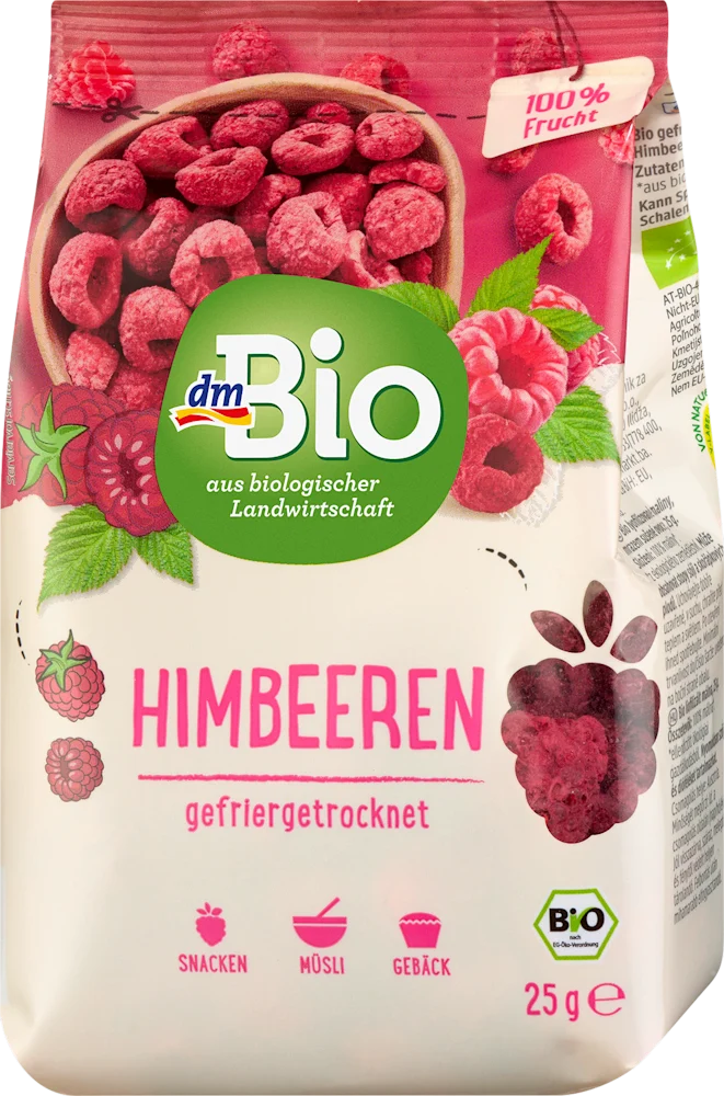 dmBio sušene maline 25 g T