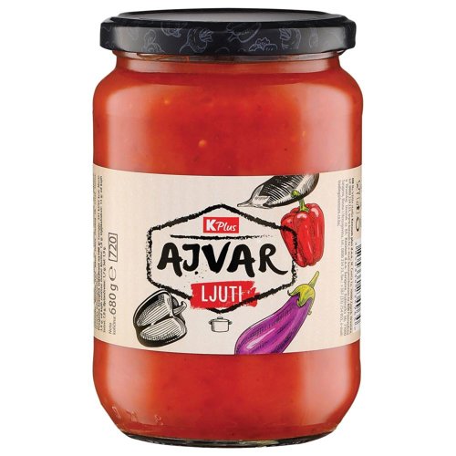 Ljuti ajvar 680 g