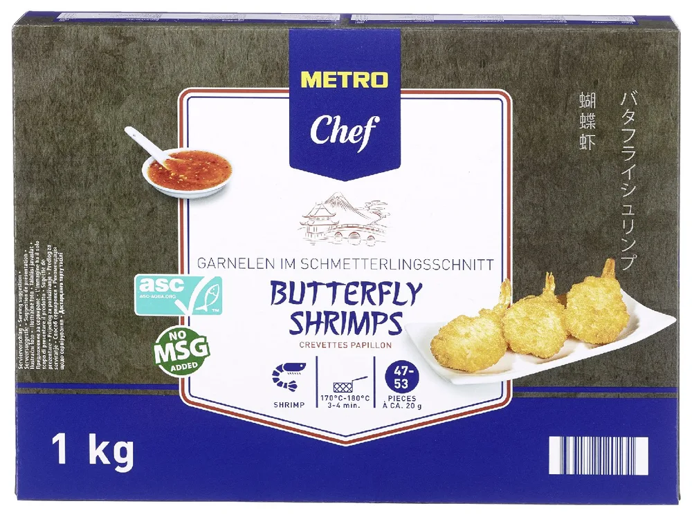 1KG MC BUTTERF SHRIMP 47-53/1