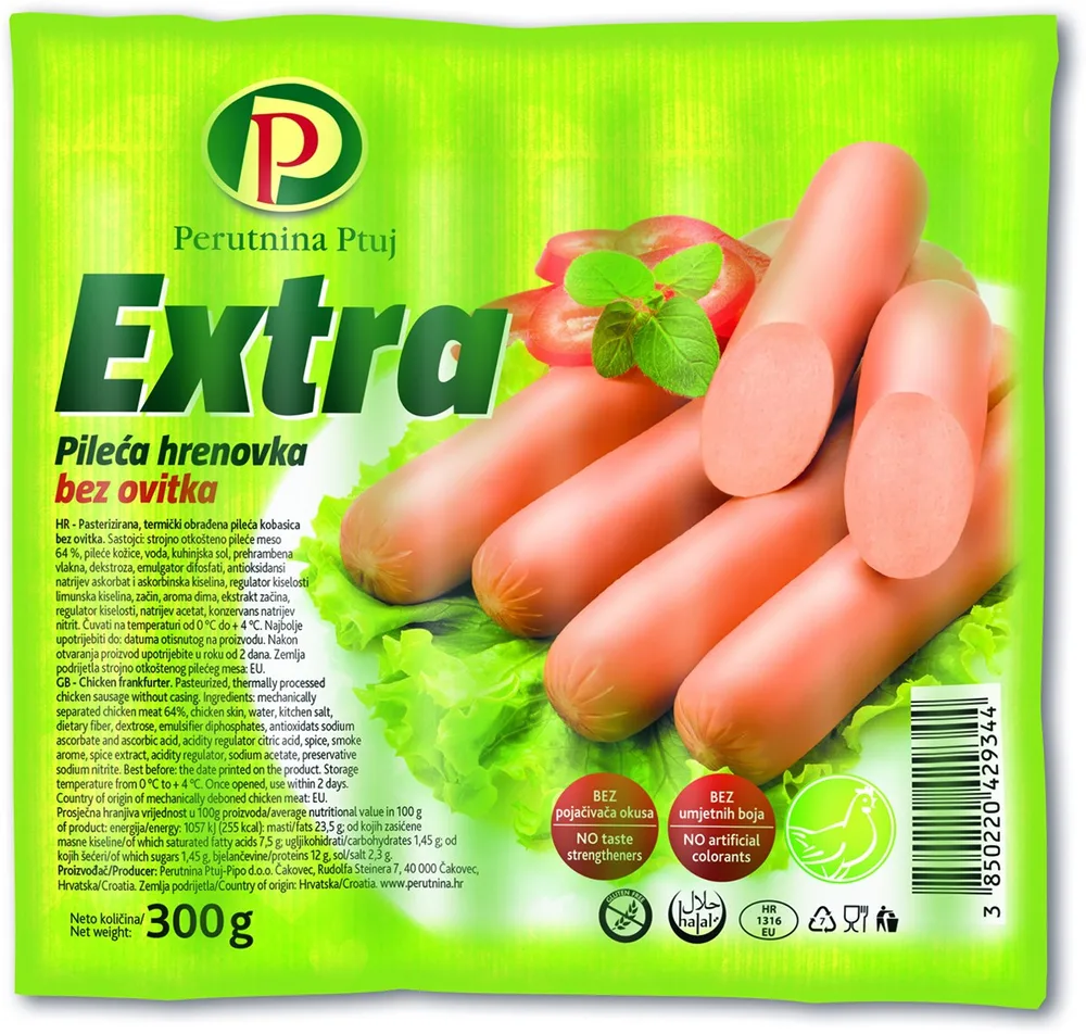 HRENO PIPO 300 g EXTRA PILEĆA