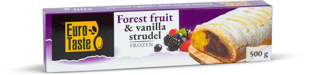 ŠTRUDLA ŠUM.VOĆE I VANILI. PUD.500g