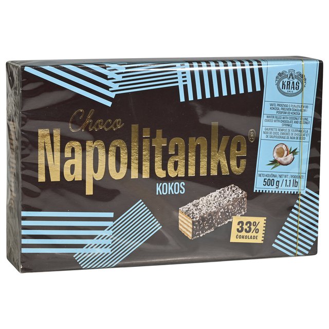 Napolitanke Čokolada Kokos