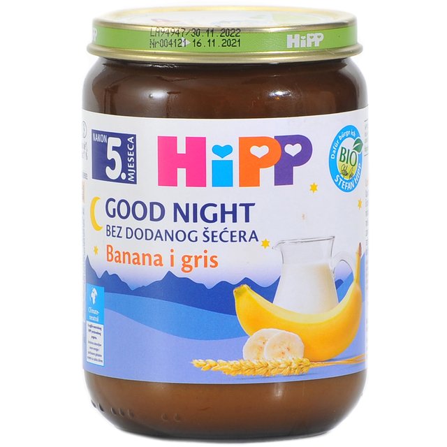 Kašica Hipp Banana Griz