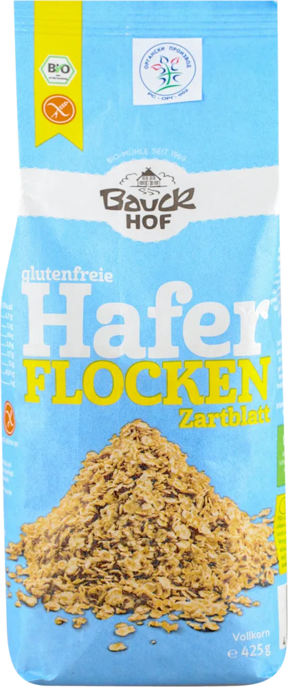 Bauckhof EKO zobene pahuljice fine 425g
