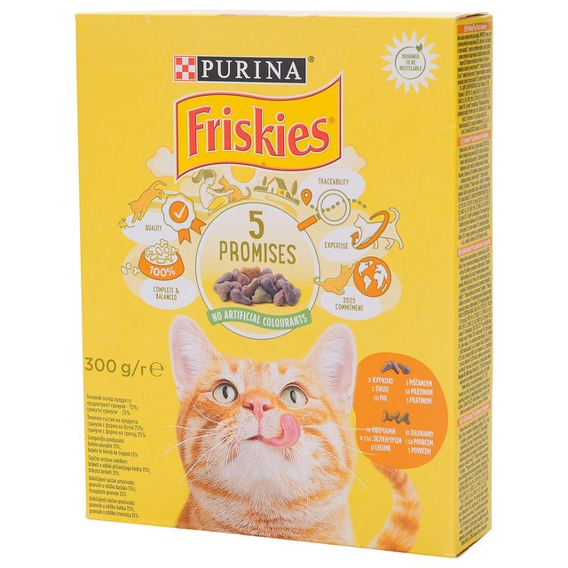 Friskies SM Piletina, Jetra i Povrće