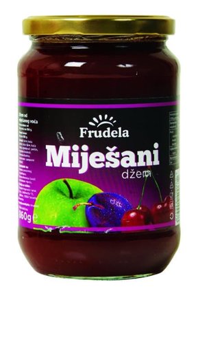 DŽEM MIJEŠANI 860 g FRUDELA