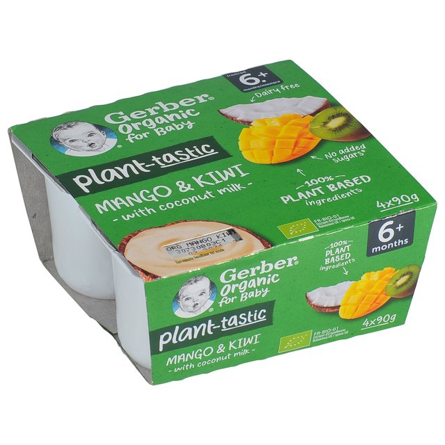 Gerber Mliječni Puding Mango Kivi