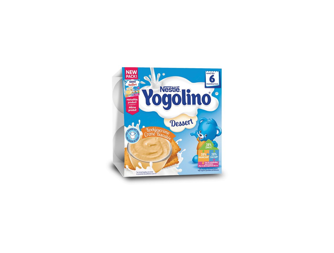 Mliječni desert Nestle Baby Keks