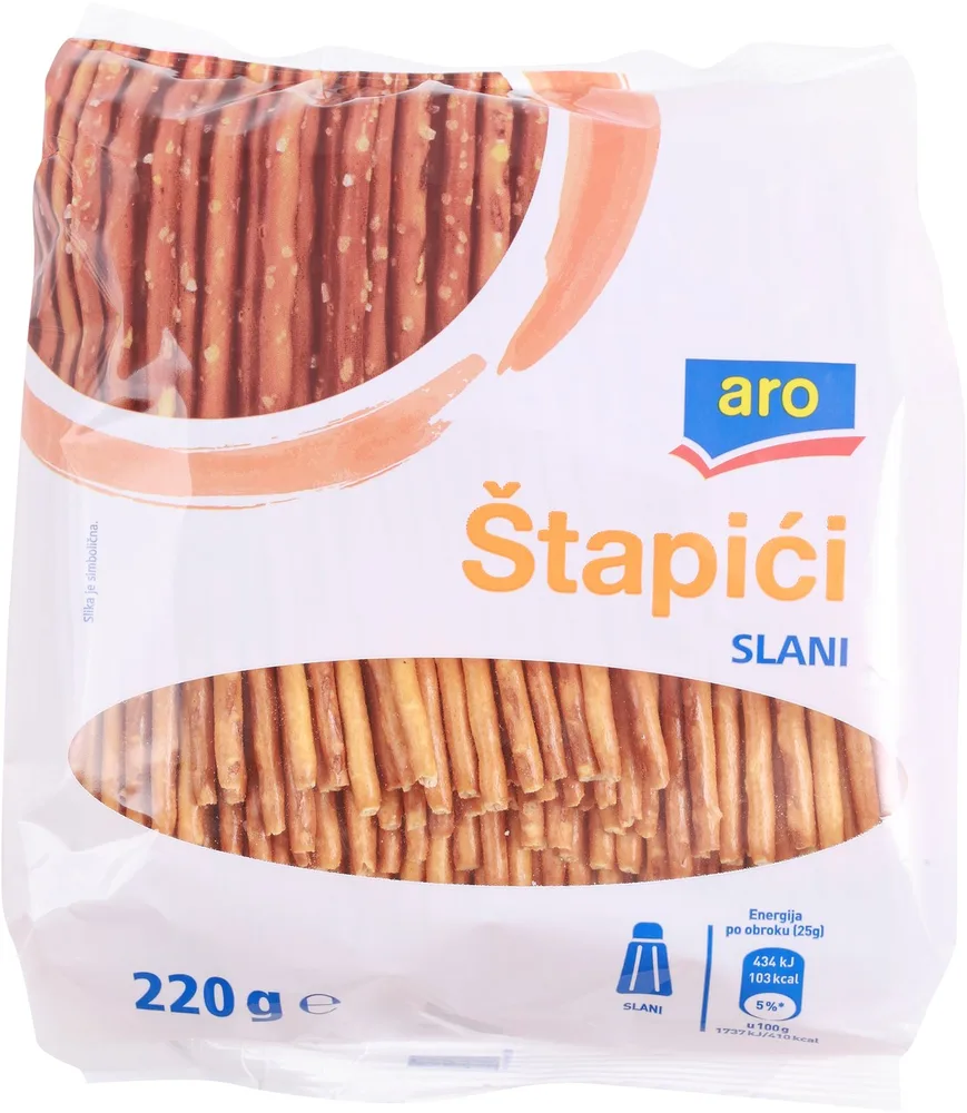 Slani štapići 220 g