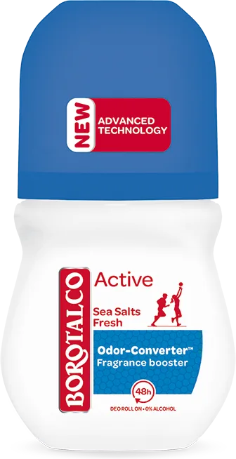 Borotalco Roll On Active Sea Salts