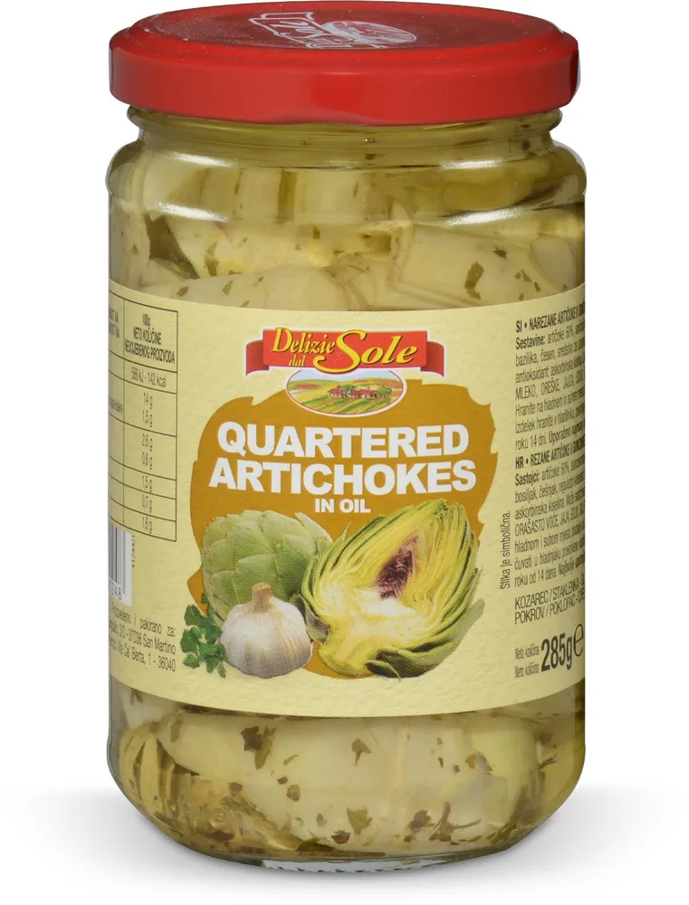 ARTIČOKE ČEŠNJAK/PERŠIN 285g/171g